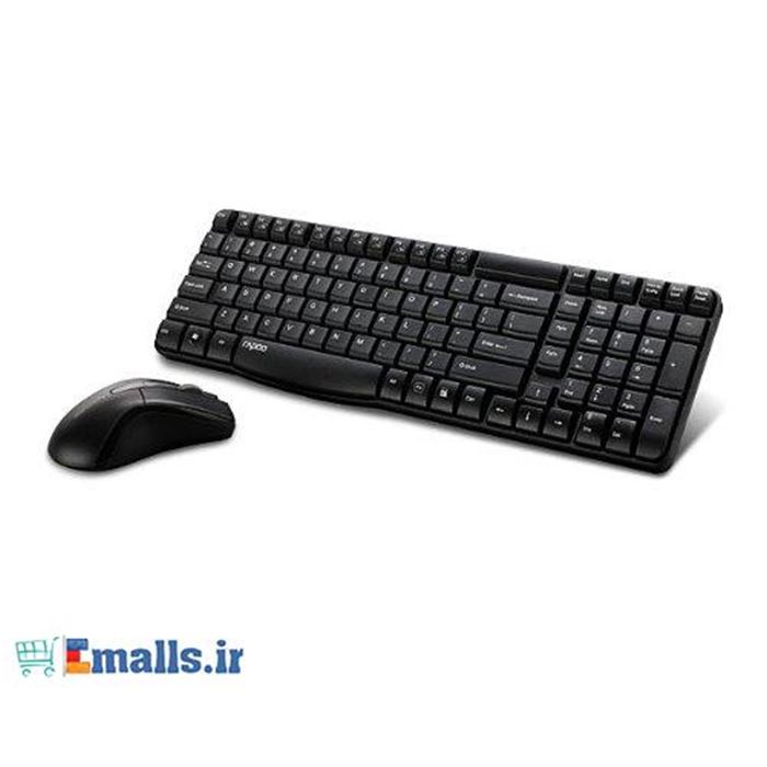 کیبورد و ماوس اپتیکال و بی‌سیم رپو مدل X1800 PRO - 5