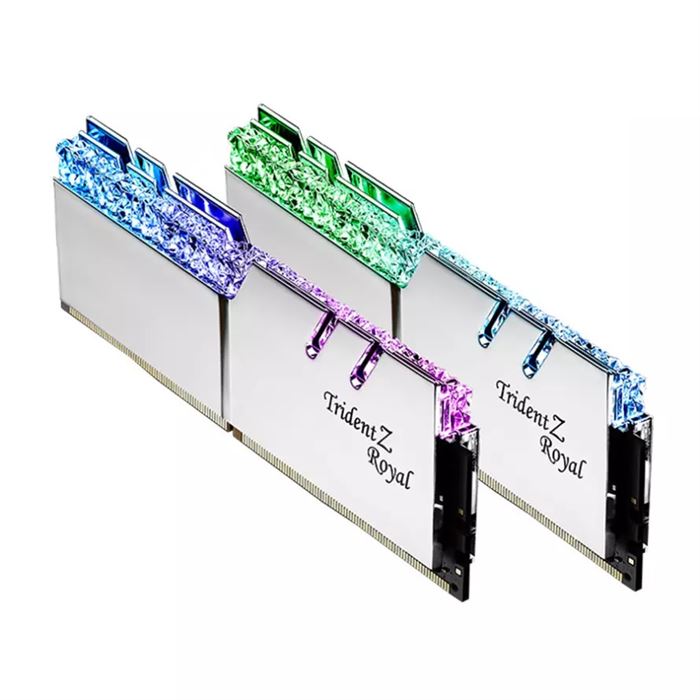 رم جی اسکیل Trident Z Royal RGB Silver 16GB 8GBx2 3600MHz CL18 - 2