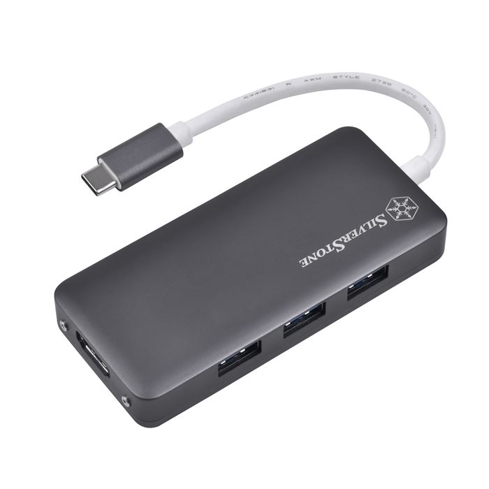 مبدل USB-C به USB / HDMI سیلوراستون مدل EP14C