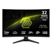 MSI MAG 321CQF-E18  32 Inch FHD 0.5ms (GTG) 180Hz Rapid VA Gaming Monitor