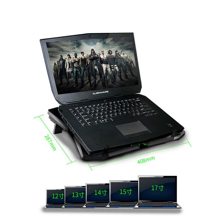پایه خنک کننده لپ تاپ کول کلد مدل K25s - 6