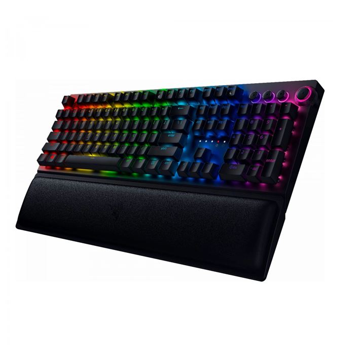 کیبورد بی سیم گیمینگ ریزر مدل BlackWidow V3 Pro - Green Switch - 4