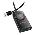 یوگرین  CM-129 USB 2.0 To Aduio Sound Card / 40964