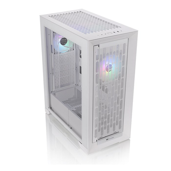 کیس گیمینگ ترمالتیک مدل CTE T500 TG ARGB White - 5