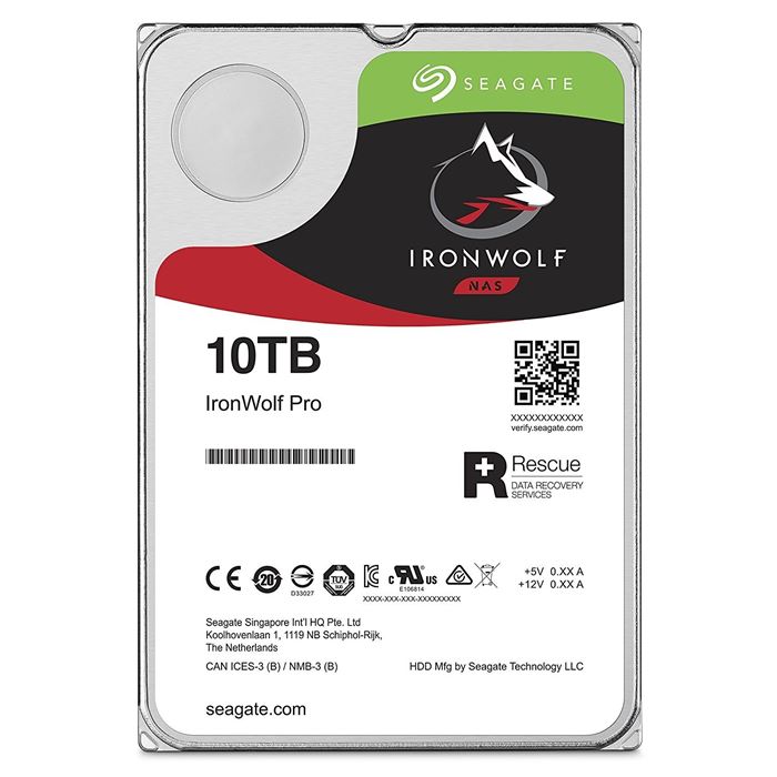 هارد دیسک سیگیت مدل ST۱۰۰۰۰NE۰۰۰۸ IronWolf Pro با ظرفیت ۱۰ ترابایت - 3