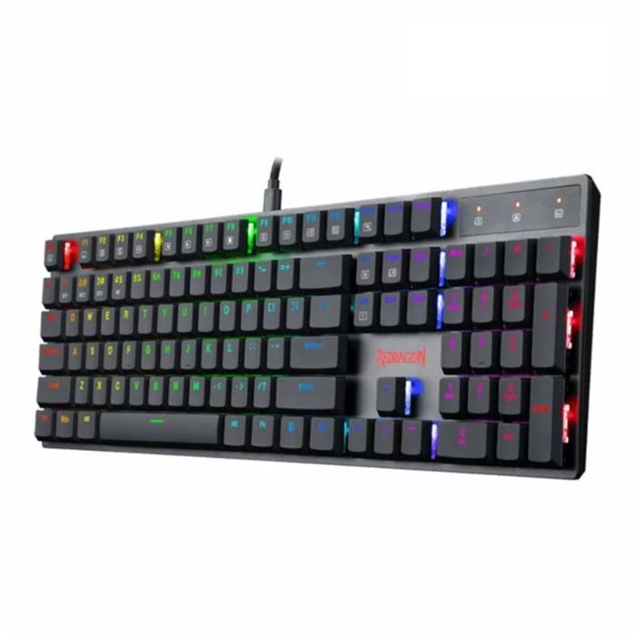 کیبورد بی سیم مکانیکال گیمینگ ردراگون Static X K535P-KBS RGB - 3
