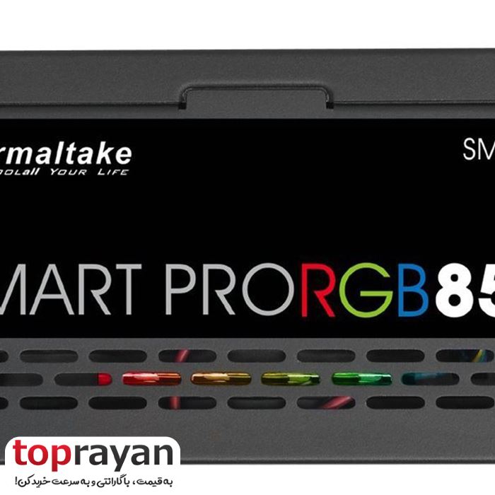 منبع تغذیه کامپیوتر ترمالتیک مدل Smart Pro RGB 850W Bronze - 5