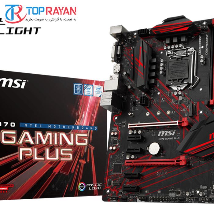 مادربرد ام اس آی مدل H370 GAMING PLUS - 6