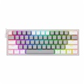 Redragon K617 FIZZ RGB Grey/White (Red Switch) Mechanical Gaming Keyboard