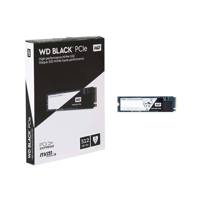 حافظه اس اس دی وسترن دیجیتال مدل بلک M.2 2280 PCIe NVMe با ظرفیت 512 گیگابایت - 4