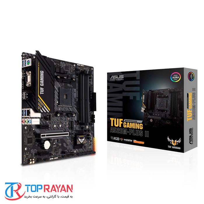 مادربرد ایسوس Asus TUF GAMING A520M-PLUS II DDR4 - 2