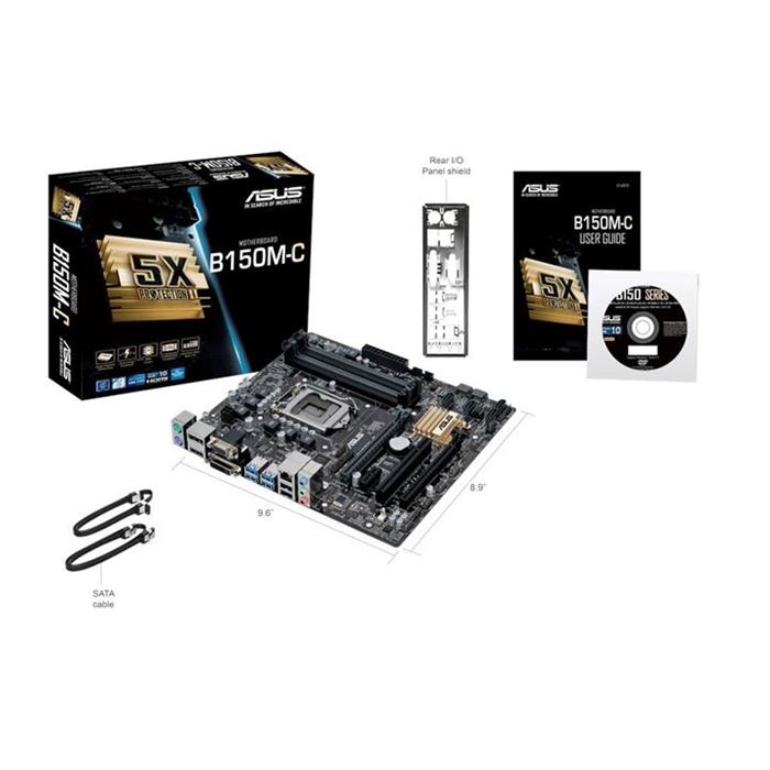 ASUS B150M-C LGA1151 B150 Mainboard - 5