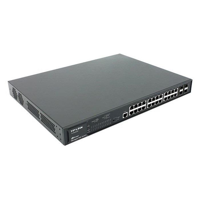 سوییچ مدیریتی گیگابیتی 24 پورت PoE Plus تی پی-لینک به همراه 4 پورت Combo SFP مدل TL-SG3424P - 6