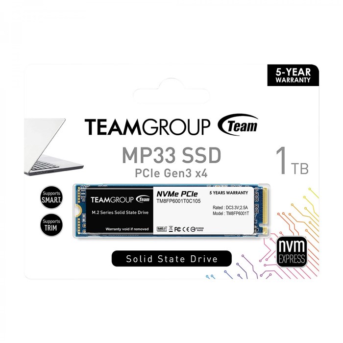 اس اس دی اینترنال تیم گروپ مدل M.2 MP33 ظرفیت 1 ترابایت - 4