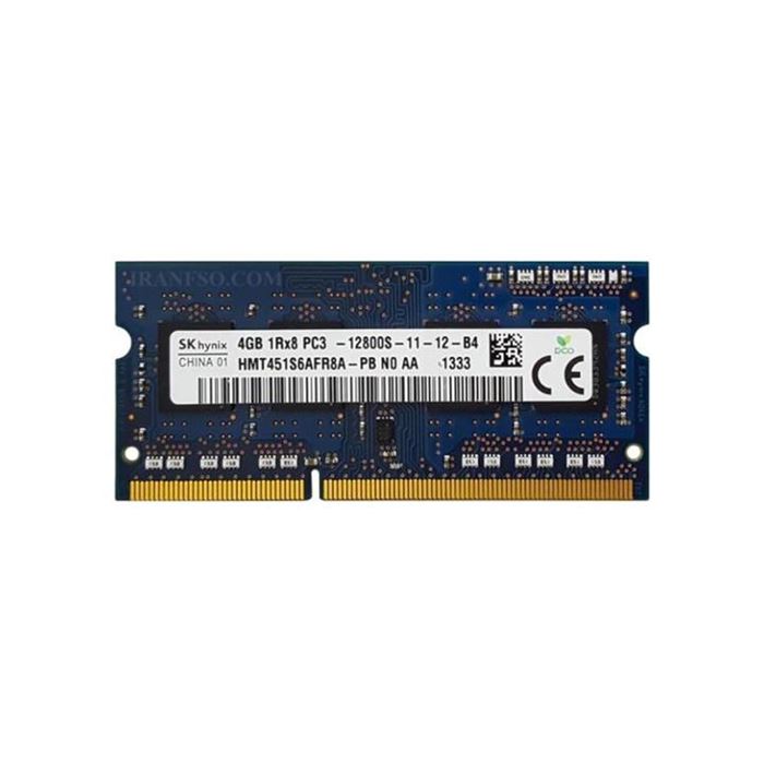 رم لپ تاپ DDR3 هاینیکس 12800 MHz ظرفیت 4 گیگابایت - 4