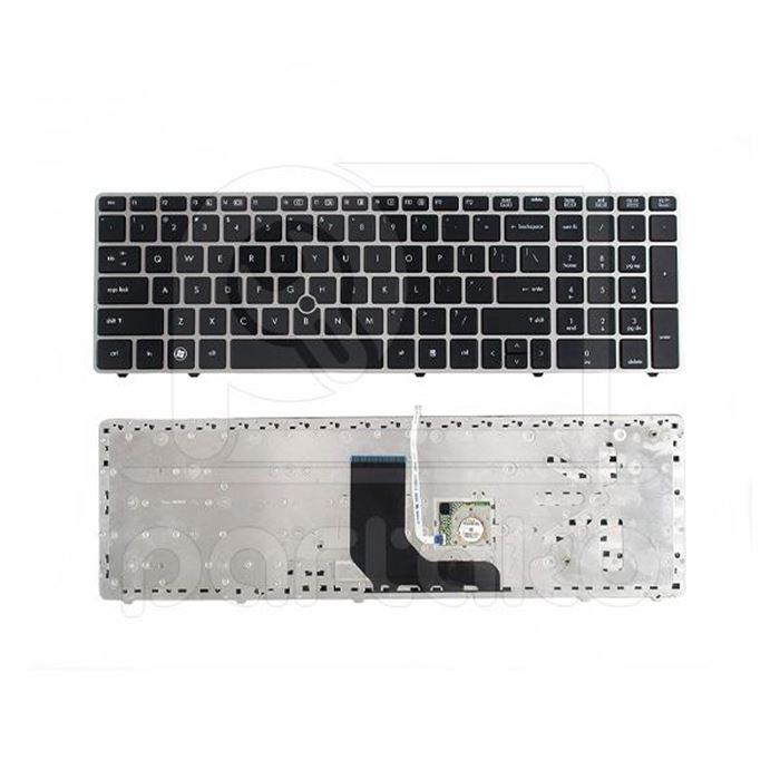 کیبورد لپ تاپ اچ پی مدل Elitebook 8560P مشکی-با فریم - 4