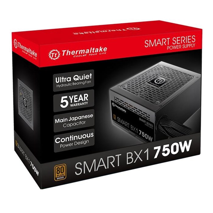 پاور کامپیوتر 750 وات ترمالتیک مدل Smart BX1  - 6