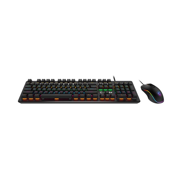 کیبورد و موس گیمینگ ام اس آی FORGE GK300 COMBO - 4