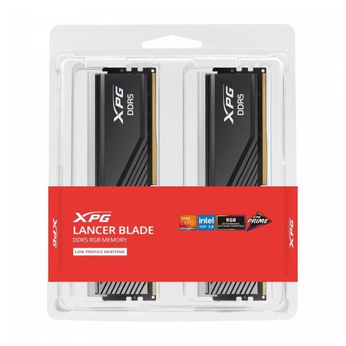 رم کامپیوتر DDR5 دو کاناله 6000 مگاهرتز CL48 ای دیتا XPG Lancer Blade RGB ظرفیت 32 گیگابایت - 4