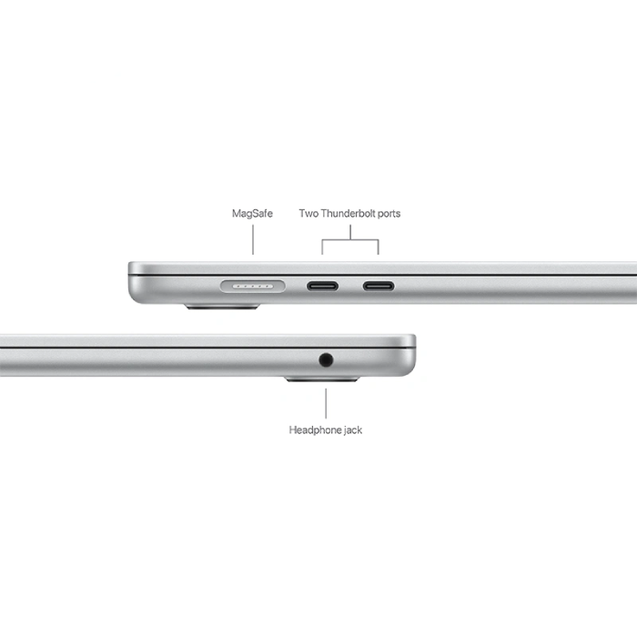 لپ تاپ 15.3 اینچی اپل Macbook Air MC9E4 2024 M3 16GB 256GB M3 10-Core Graphic - 5