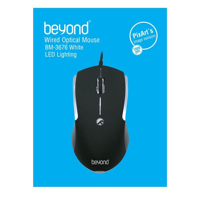 ماوس بیاند مدل BM-3676 White - 3