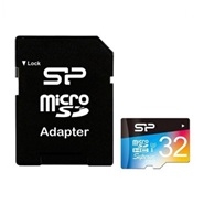 Silicon Power  Superior Pro MicroSDHC Memory Card - Class 10 - UHS-I - 100MBps - 32G With Adapter
