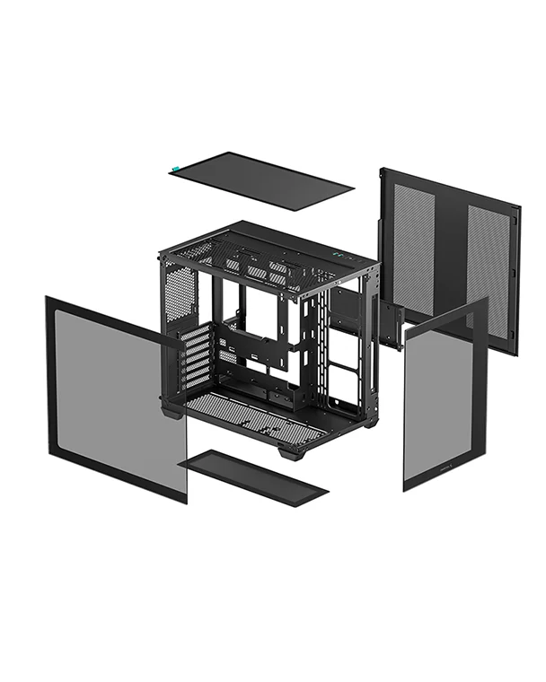 کیس گیمینگ دیپ کول مدل CG530 - 4