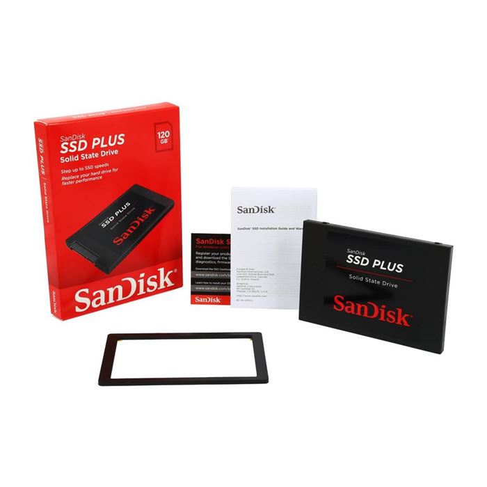 حافظه SSD سن دیسک مدل SSD Plus ظرفیت 120 گیگابایت - 9