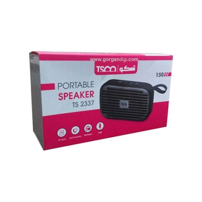 اسپیکر بلوتوثی قابل حمل تسکو مدل TS 2337 - 7