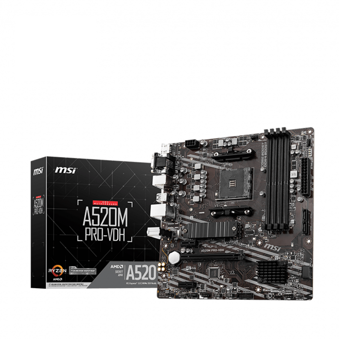 مادربرد ام اس آی مدل A520M PRO-VDH سوکت AM4
