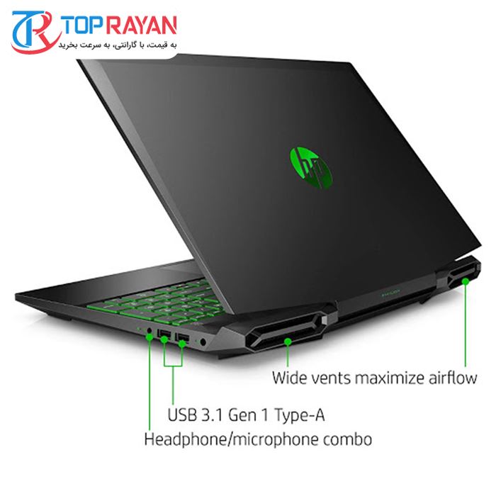 لپ تاپ 15.6اینچی اچ پی مدل Pavilion Gaming 15 DK1035-D - 9
