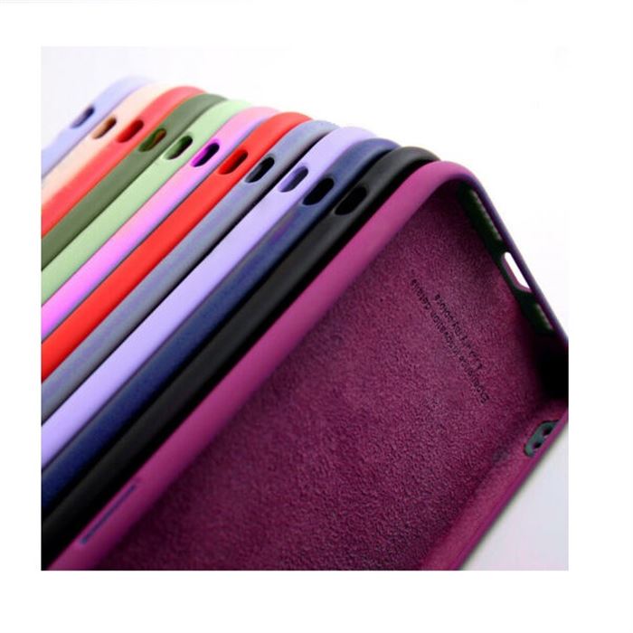 کاور silicone مناسب برای گوشی موبایل سامسونگ Galaxy S20 fe به همراه محافظ صفحه نمایش - 3