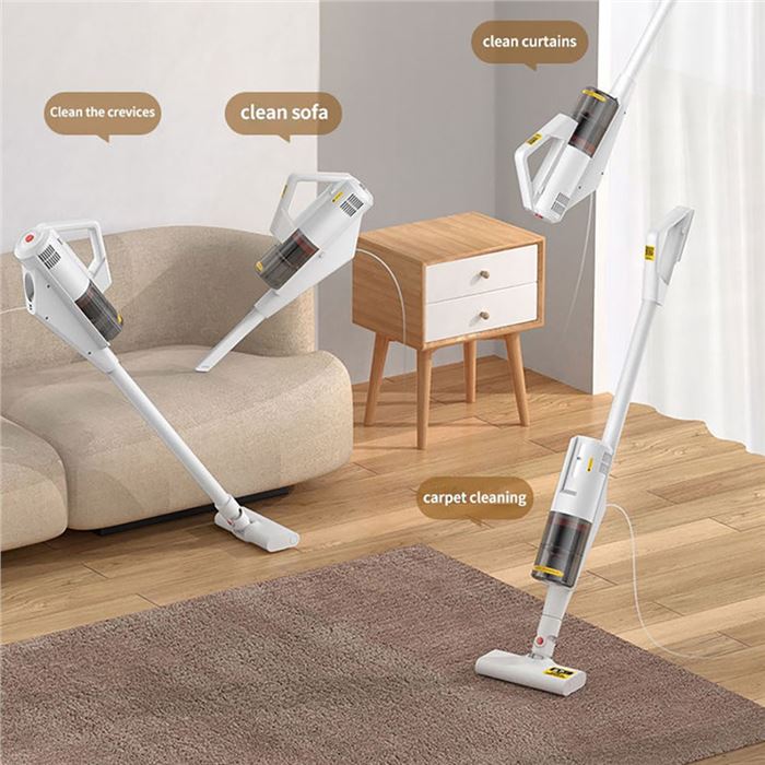 جارو برقی عصایی 3 در 1 شیائومی مدل Deerma DX888 Vacuum Cleaner - 2