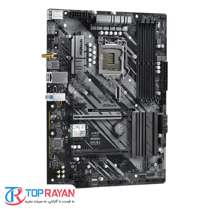 مادربرد ازراک مدل Z490 Phantom Gaming 4/ax سوکت 1200 - 5