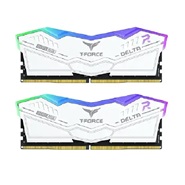 Team Group DELTA RGB White 32GB 16GBx2 6000MHz CL38 DDR5 Desktop Ram