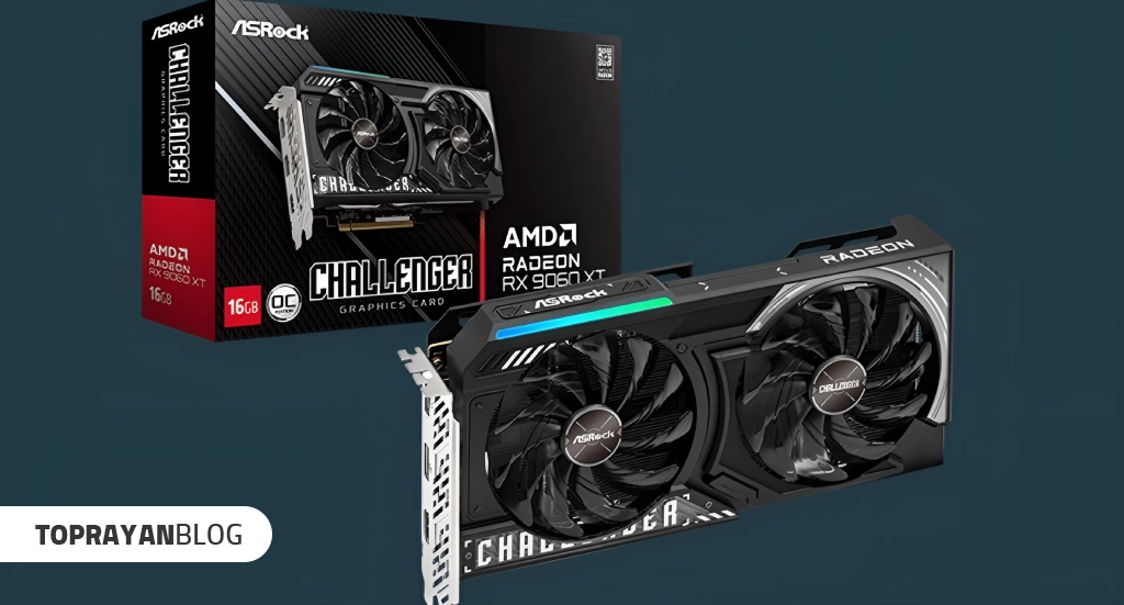 رونمایی از کارت گرافیک amd radeon rx 9060 xt 16gb