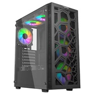 Twisted Minds Spider Black 03 Mid Tower Gaming Computer Case