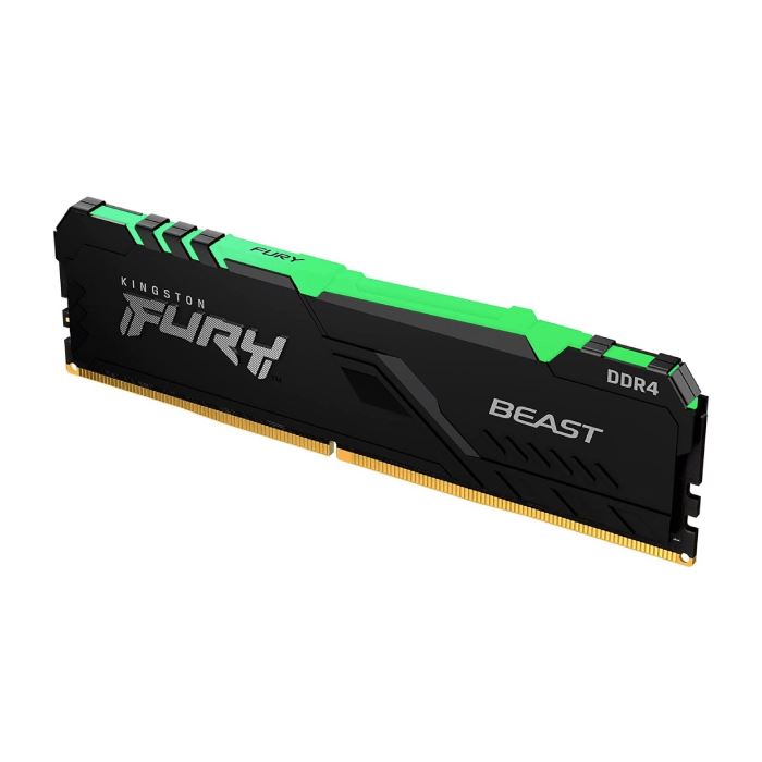 رم کینگستون سری HyperX Fury RGB با ظرفیت 16 گیگابایت و فرکانس 3200 مگاهرتز  - 2