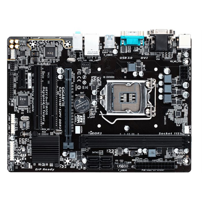 مادربرد گیگابایت مدل GA-H110M-S2PV DDR3 - 4