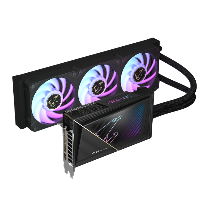 کارت گرافیک گیگابایت مدل AORUS GeForce RTX 5080 XTREME WATERFORCE 16G - 2