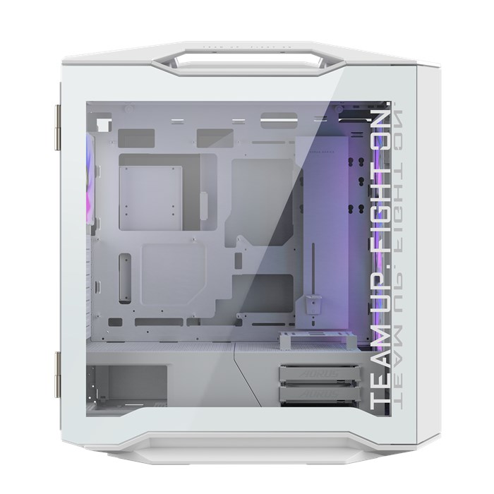 کیس گیمینگ گیگابایت سفید AORUS C601 GLASS ICE GLOBAL - 7