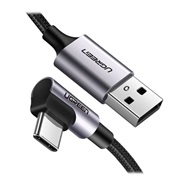 Ugreen US284 USB A To USB-C Cable With Braid 90D 1m cable