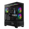 Gamdias Atlas M1 RGB Mid-Tower Black Gaming PC Case