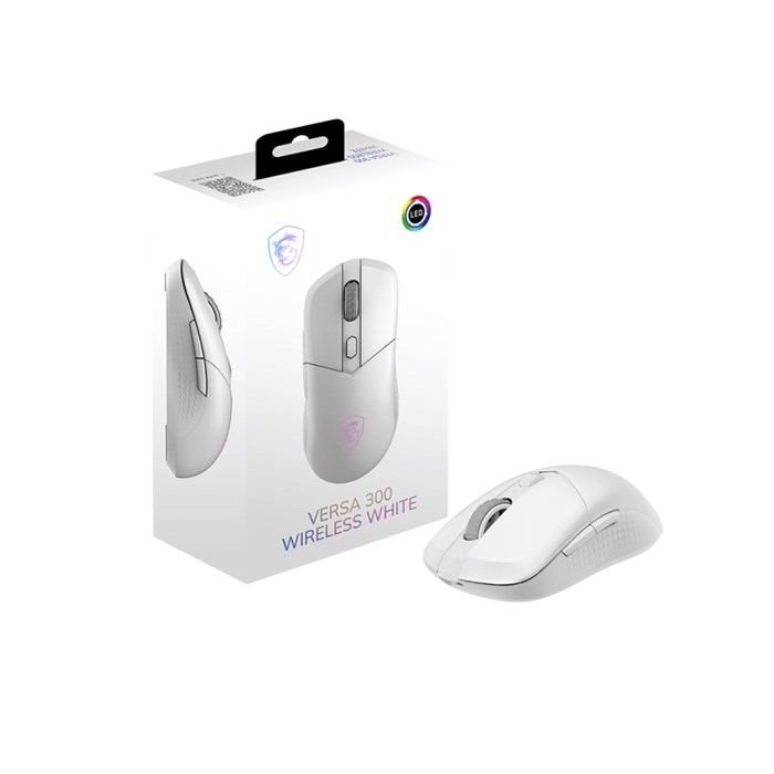 موس بی سیم گیمینگ ام اس آی VERSA 300 White - 5