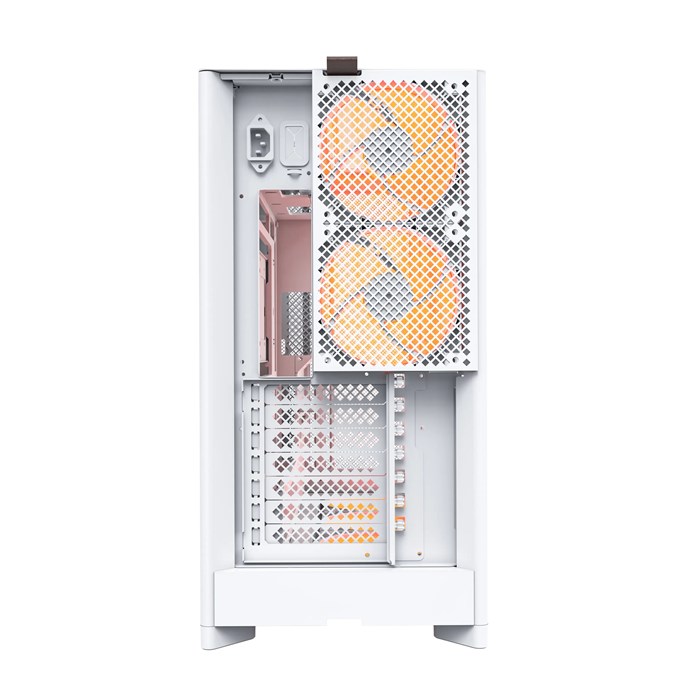 کیس سفید مونتک مدل MONTECH HS01 PRO WHITE - 6