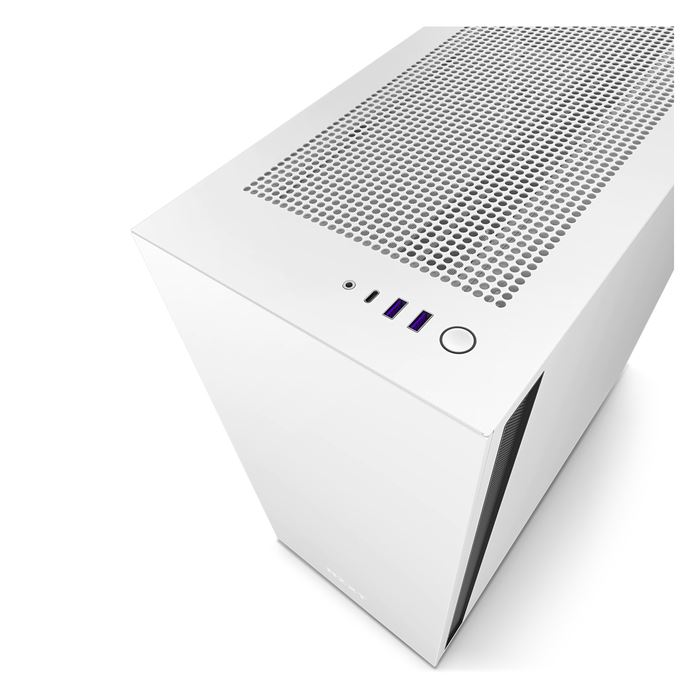کیس ان زد ایکس تی NZXT H7 Matte White/Black - 4