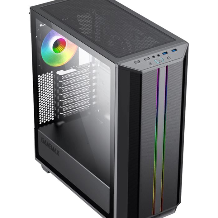 کیس گیمینگ گیم مکس GameMax Precision Black - 5