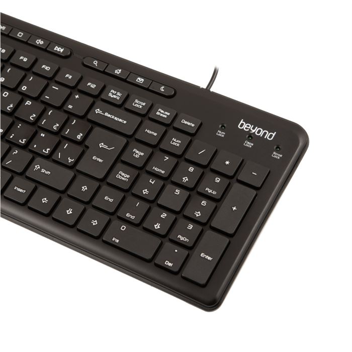 کیبورد و ماوس با سیم بیاند مدل BMK-3130 - 4
