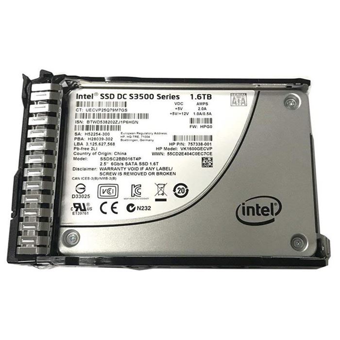 حافظه اس اس دی اینترنال اینتل مدل S3500 ظرفیت 1.6 ترابایت - 2