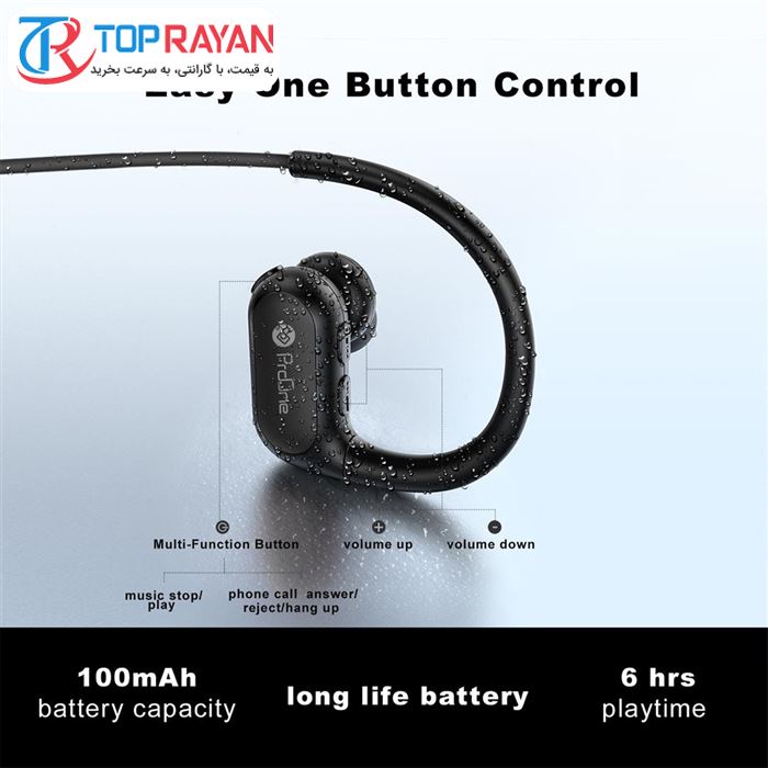 هدفون داخل گوش بی سیم پرو وان مدل SR10 - 6